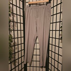 Izod Men's Grey Golf Swing Flex Stretch Performance Golf Pants Mens 32 x 32